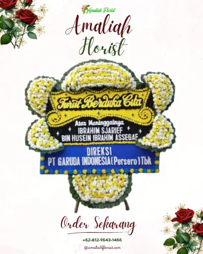 Papan Bunga Duka di Cimuja